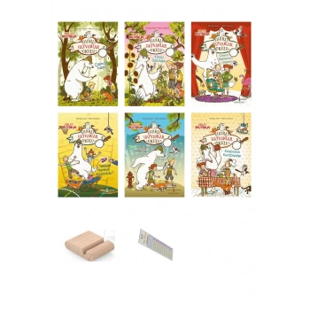 1. ve 2. Sınıf Sihirli Hayvanlar Okulu Hikaye Serisi 6 Kitap Değerler Eğitimi(6-8 Yaş)+Tablet Standı