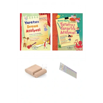 Çocuklar İçin Yaratıcı Drama ve Yaratıcı Yazarlık Atölyesi Kitabı 8-13 Yaş  + Tablet Standı