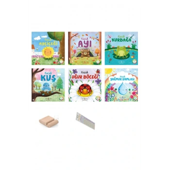 0 - 3 Yaş Doğanın Eşsiz Hikayeleri Serisi 6 Kitap/ Set 1 + Tablet Standı