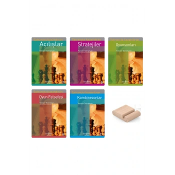 Satranç Teknikleri Serisi Orta - İleri Düzey 5li(Açılışlar-Stratejiler-Oyunsonları-Taktikler)