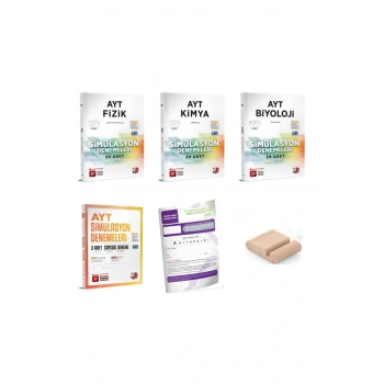 3D AYT Fizik Kimya Biyoloji + 3lü SAYISAL Simülasyon Deneme YKS 2026 + Telefon Tutucu + TG Deneme