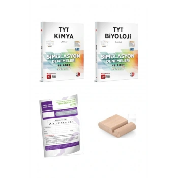 3D TYT Kimya Biyoloji SAYISAL Simülasyon Deneme YKS 2026 + Telefon Tutucu + TYT Deneme