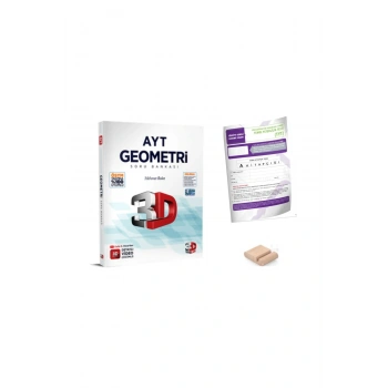 3D AYT Geometri Soru Bankası - YKS 2026 + Telefon Tutucu + TYT Deneme