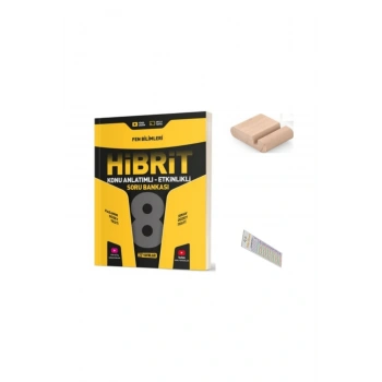 HIZ 8. Sınıf Hibrit Fen Soru Bankası LGS 2026 + Telefon Tutucu + Çözüm Ayracı