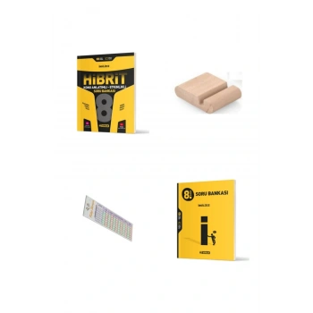 HIZ 8.Sınıf İngilizce HİBRİT + Soru Bankası LGS 2026 + Telefon Tutucu+Çözüm Ayracı