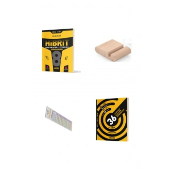 HIZ 8.Sınıf Fen HİBRİT Soru + 36 Haftalık Deneme LGS 2026 + Telefon Tutucu + Çözüm Ayracı