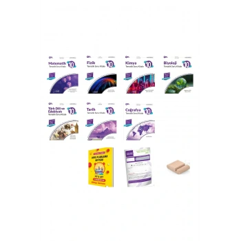 PALME 10. Sınıf Tematik Joker Soru Kitabı TÜM BRANŞLAR SETİ - 2026 YENİ MÜFREDAT+Tutucu+Plan Defteri