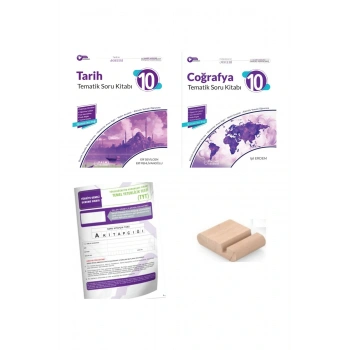 PALME 10. Sınıf Joker Tematik Tarih ve Coğrafya Soru Kitabı 2026 YENİ MÜFREDAT+Deneme+Telefon Tutucu