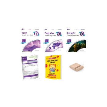 PALME 10. Sınıf Joker Tematik Tarih Coğrafya Felsefe Soru Kitabı 2026 YENİ MÜFREDAT+Deneme+Plan Deft