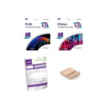 PALME 10. Sınıf Joker Tematik Fizik ve Kimya Soru Kitabı 2026 YENİ MÜFREDAT+Deneme+ Telefon Tutucu