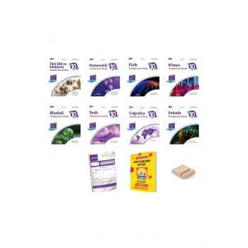 PALME 10. Sınıf Joker Tematik Soru Kitabı TÜM BRANŞLAR SETİ - 2026 YENİ MÜFREDAT+Tutucu+Plan Defteri
