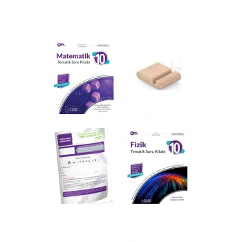 PALME 10. Sınıf Joker Matematik ve Fizik Soru Kitabı 2026 YENİ MÜFREDAT+Deneme+ Telefon Tutucu