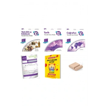 PALME 10. Sınıf Joker Tematik Edebiyat Tarih Coğrafya Soru Kitabı 2026 YENİ MÜFREDAT+Deneme+Tutucu