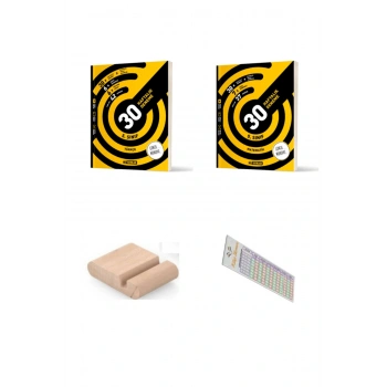 HIZ 5. Sınıf Türkçe Matematik 30 HAFTALIK DENEME 2025-2026 +Telefon Tutucu + Çözüm Ayracı