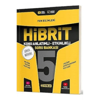 HIZ 5. Sınıf Hibrit Fen Soru Bankası 2025-2026