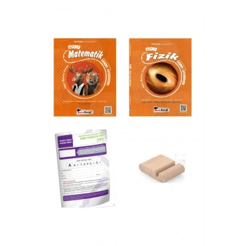 KafaDengi AYT Süper Öğreten Matematik + Fizik Soru Bankası+ Telefon Tutucu+TYT Deneme