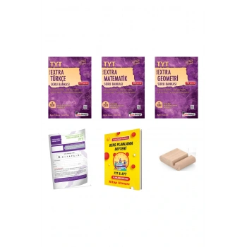 KafaDengi TYT Extra Türkçe + Matematik Geometri Soru Bankası 2025-2026 +Telefon Tutucu +Plan Defteri