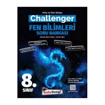 8.Sınıf Challenger Fen Bilimleri Soru Bankası LGS 2026 +Telefon Tutucu+Çözüm Ayracı