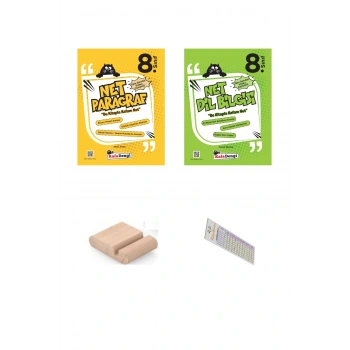 KafaDengi 8.Sınıf NET Paragraf + Dil Bİlgisi Soru Bankası LGS 2026 +Telefon Tutucu+Çözüm Ayracı