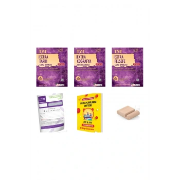 KafaDengi TYT Extra Tarih Coğrafya Felsefe Soru Bankası 2025-2026 + Telefon Tutucu + Plan Deft.