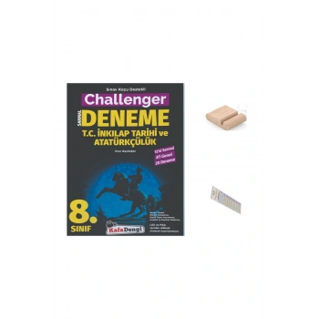 KafaDengi 8.Sınıf Challenger İnkılap T Branş Denemesi (20li) LGS 2026 +Telefon Tutucu+Çözüm Ayracı