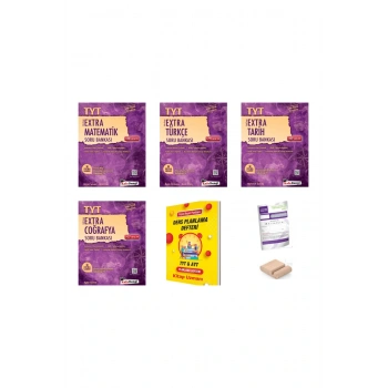 KafaDengi TYT Extra Türkçe Matematik Tarih Coğrafya EŞiT AĞIRLIK Soru Bankası SETİ+Planlama Defteri