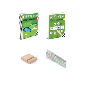 ARI 8. Sınıf Fen Bilimleri Atölyem + Defterim - Fenito SETİ - LGS 2026 - Telefon Tutucu+Çözüm Ayracı