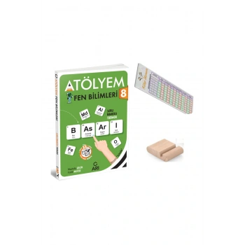 ARI 8. Sınıf Fen Bilimleri Atölyem - Fenito - LGS 2026 - Telefon Tutucu + Çözüm Ayracı