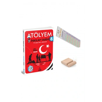 ARI 8. Sınıf İnkılap Tarihi Atölyem LGS 2026 - Telefon Tutucu + Çözüm Ayracı