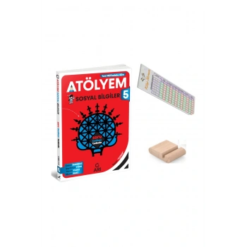 ARI 5. Sınıf Sosyal Bİlgiler Atölyem - Sosyalimo - 2025-2026 + Telefon Tutucu + Çözüm Ayracı