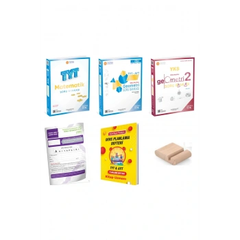 345 ÜçDörtBeş TYT Matematik+TYT-AYT Geometri 1 ve 2 KA Soru Bankası YKS 2026 Plan Deft+Tutucu+Deneme