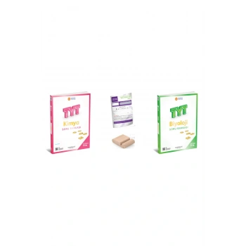 345 Üç Dört Beş TYT Kimya Biyoloji Soru Bankası YKS 2026 + Telefon Tutucu+ TYT Deneme