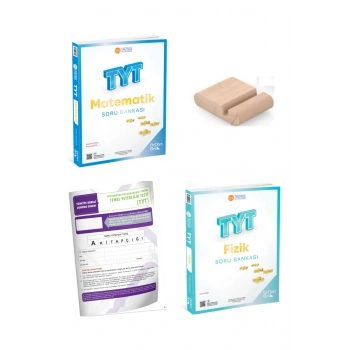 345 Üç Dört Beş TYT Matematik Fizik Soru Bankası YKS 2026 + Telefon Tutucu+ TYT Deneme