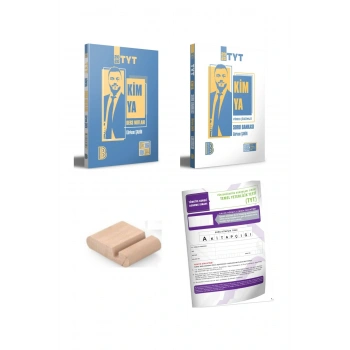 TYT Kimya Ders Notları ve Soru Bankası YKS 2026 +Telefon Tutucu+Deneme