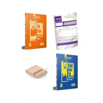 TYT Tarih ve Coğrafya Ders Notları YKS 2026 +Telefon Tutucu+Deneme