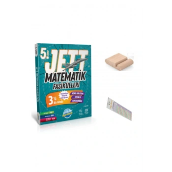 5. Sınıf JET Matematik Fasikülleri 2025-2026 + Telefon Tutucu + Çözüm Ayracı