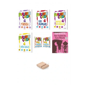 Fenomen Çocuk 4. Sınıf Seti 6lı +Tablet Standı + Ö. Seyfettin Hikaye