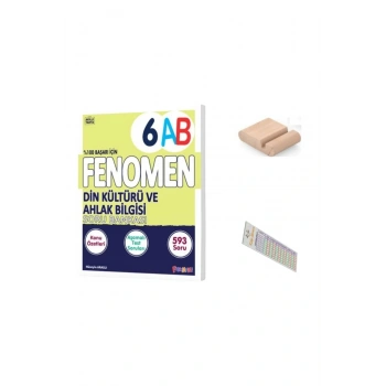 6.Sınıf AB Din Soru Bankası YENİ MÜFREDAT +Telefon Tutucu +Çözüm Ayracı