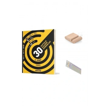 HIZ 6. Sınıf Türkçe 36 Haftalık Deneme YENİ MÜFREDAT + Telefon Tutucu+Soru Çözüm Ayracı