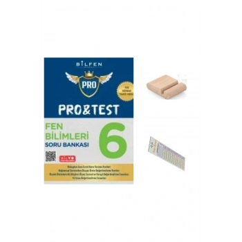 6. Sınıf PROTEST Fen Bilimleri Soru Bankası 2026 YENİ MÜFREDAT + Telefon Tutucu + Çözüm Ayracı