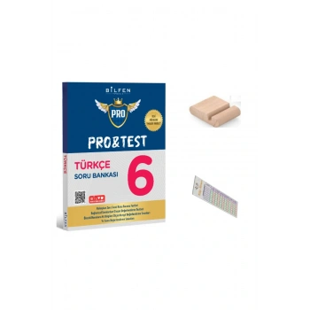 6. Sınıf PROTEST Türkçe Soru Bankası 2026 YENİ MÜFREDAT + Telefon Tutucu + Çözüm Ayracı