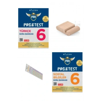 6. Sınıf PROTEST Türkçe Sosyal Soru Bankası 2026 YENİ MÜFREDAT + Telefon Tutucu + Çözüm Ayracı