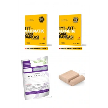 TYT Matematik Geometri Soru Bankası 2026 YKS + Deneme + Telefon Tutucu