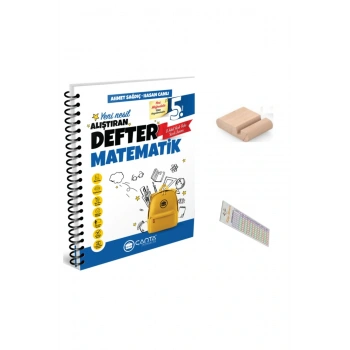ÇANTA 5. Sınıf Matematik Alıştıran Defter+Telefon Tutucu +Soru Çözüm Ayıracı