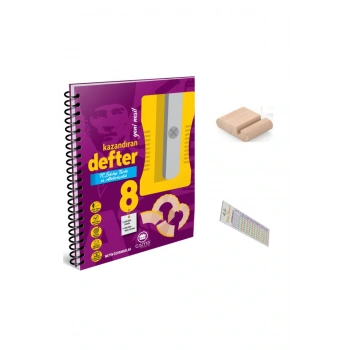 8.Sınıf İnkılap Tarihi Kazandıran Defter +Telefon Tutucu+ Soru Çözüm Ayıracı