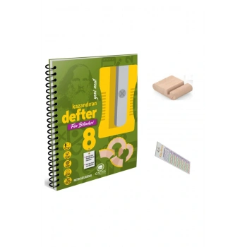 8.Sınıf Fen Bilimleri Kazandıran Defter +Telefon Tutucu+ Soru Çözüm Ayıracı