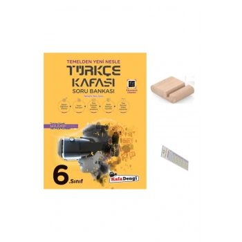 6.Sınıf Türkçe Kafası Soru Bankası 2025-2026 YENİ MÜFREDAT+Telefon Tutucu+Çözüm Ayracı