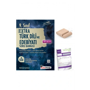9. Sınıf Edebiyat Extra Soru Bankası - YENİ MÜFREDAT+Telefon Tutucu+Deneme