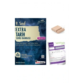 9. Sınıf Tarih Extra Soru Bankası - YENİ MÜFREDAT+Telefon Tutucu+Deneme