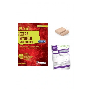 10. Sınıf Biyoloji Extra Soru Bankası - YENİ MÜFREDAT+Telefon Tutucu+Deneme